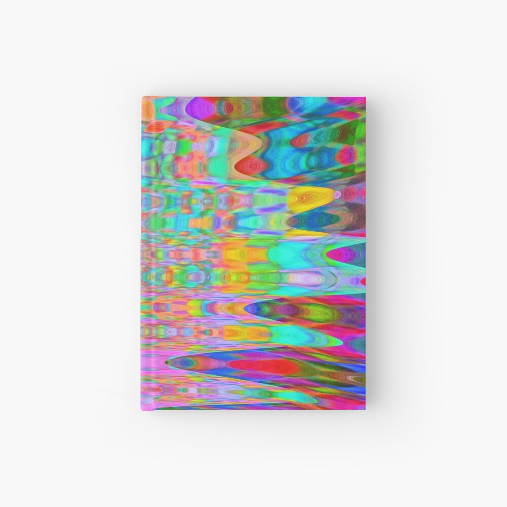 Abstract Reflections Hardcover Journal
