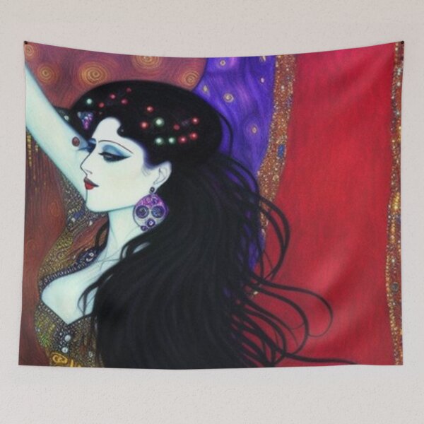 Item preview, Abstract Dancer Lady designed and sold by TheDarkWardrobe.