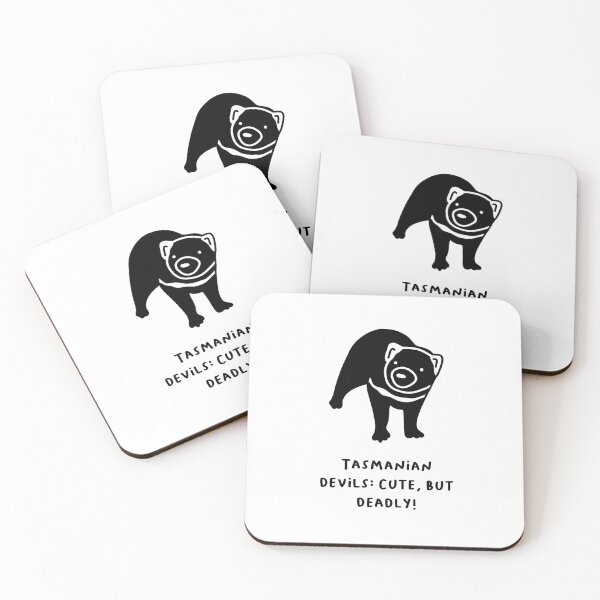Item preview, "Tasmanian Devils: Cute, But Deadly!" designed and sold by RM-Journey.