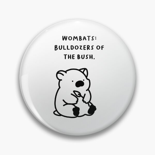 Item preview, "Wombats: Bulldozers of the Bush." designed and sold by RM-Journey.