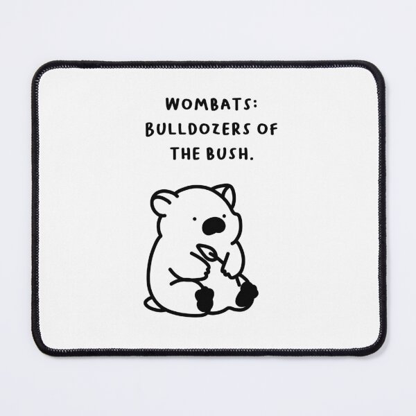 Item preview, "Wombats: Bulldozers of the Bush." designed and sold by RM-Journey.