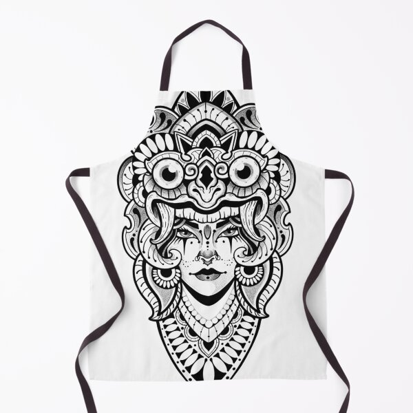 Item preview, Woman with Hindu Buddha ornaments designed and sold by 7Delamancha.