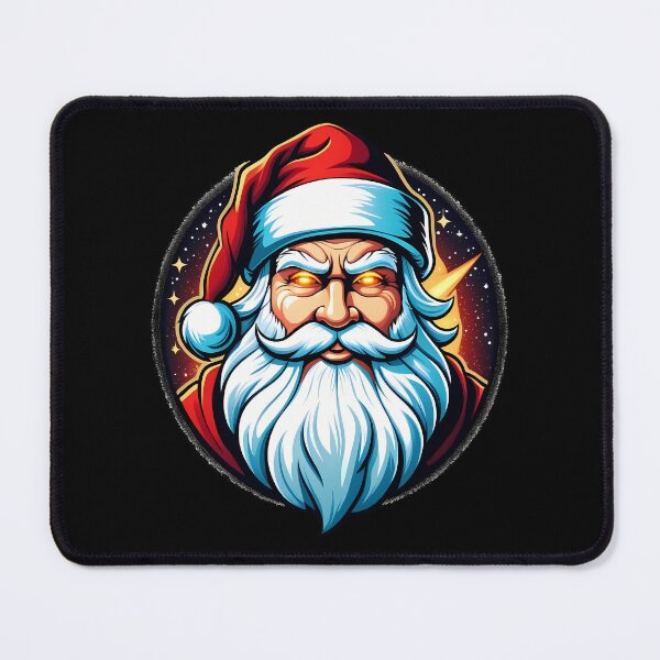 Item preview, Evil Santa Claus Funny Angry Face Christmas Xmas designed and sold by ZNOVANNA.