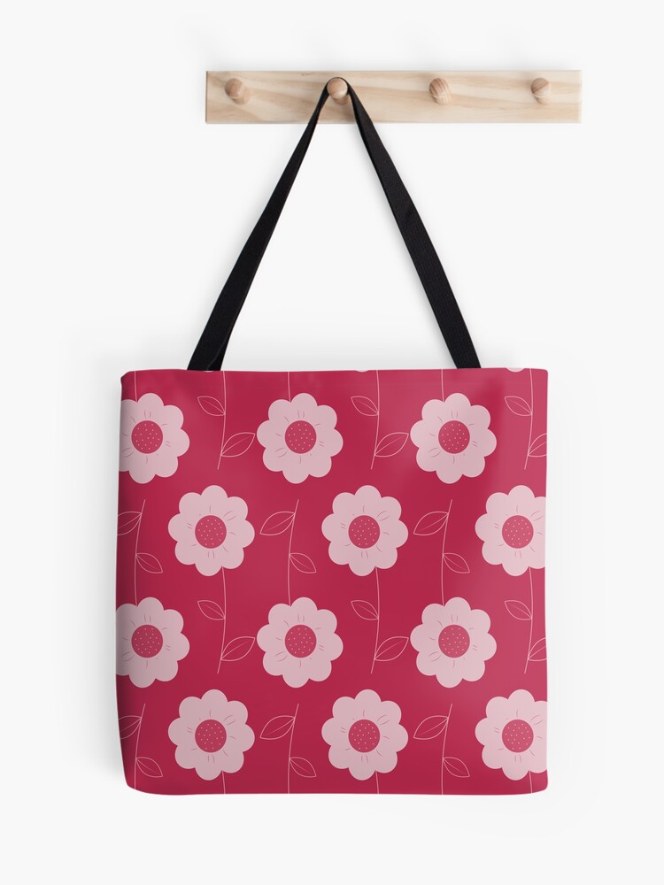 限定カラー♡YA GOOD IDEAS BIG TAG FABRIC TOTE Kente Pink Leather Tote Set | OJ Styles and Accessories