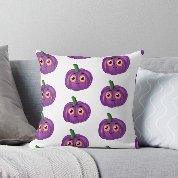 Item preview, The Halloween  pumpkin. Purple magic pumpkin with cute yeas and smiling.  designed and sold by KateArt26.