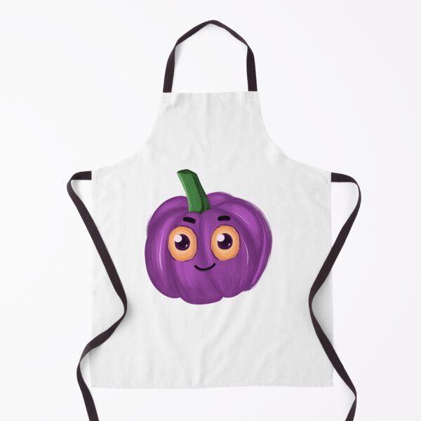 Item preview, The Halloween  pumpkin. Purple magic pumpkin with cute yeas and smiling.  designed and sold by KateArt26.
