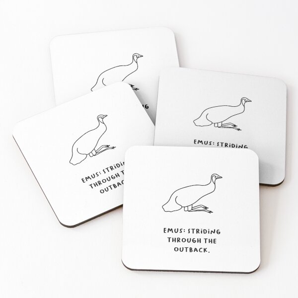 Item preview, "Emus: Striding Through the Outback." designed and sold by RM-Journey.