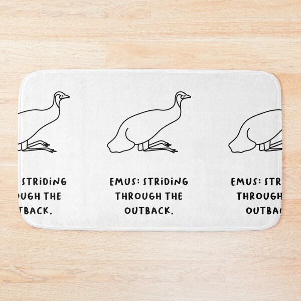 Item preview, "Emus: Striding Through the Outback." designed and sold by RM-Journey.