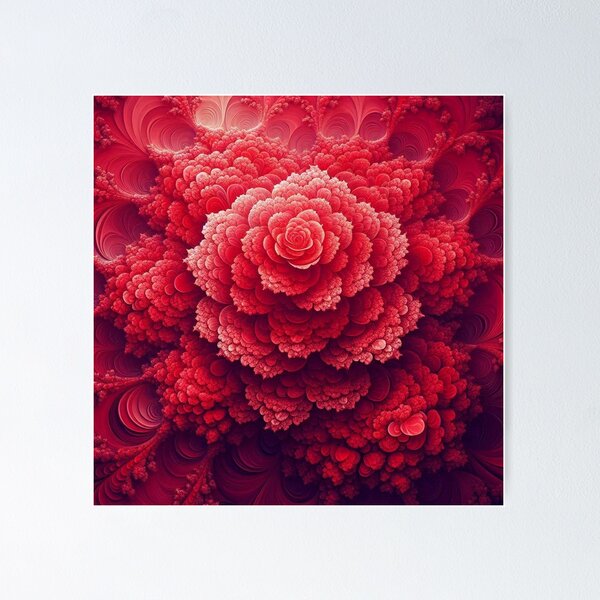 Item preview, Rose Fractal 1 designed and sold by Sybille-Yates.