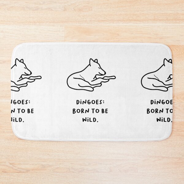 Item preview, "Dingoes: Born to Be Wild." designed and sold by RM-Journey.