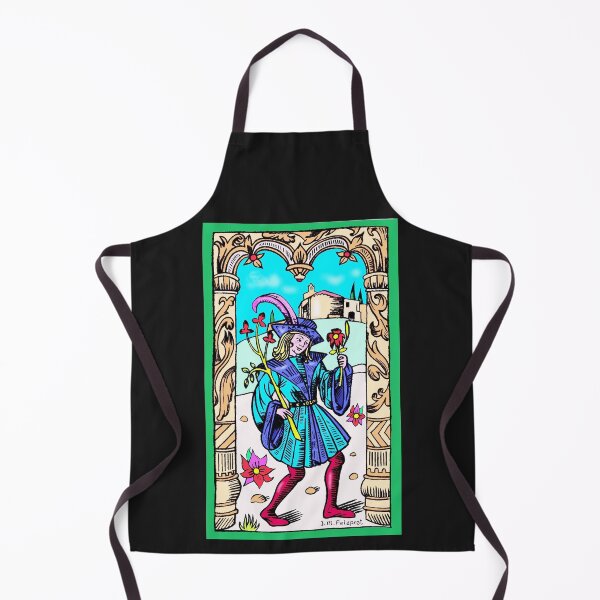 Item preview, Troubadour, scratch card engraving in colors designed and sold by voicivoila.