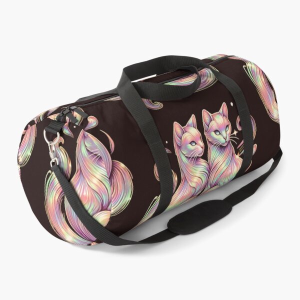 Item preview, Two Cats in a Holographic Embrace designed and sold by Branislava Tir .