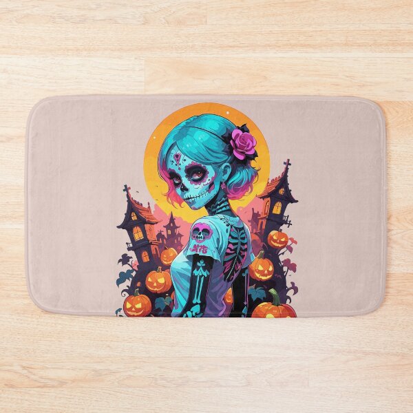 Item preview, Sugar Skull Girl Halloween 24 designed and sold by A78-Designs.