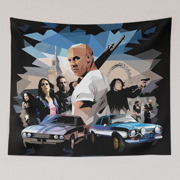 Item preview, Fast & Furious 6 Poster designed and sold by DecarYourself.