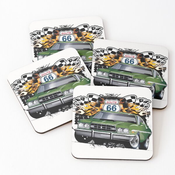 Item preview, Route 66 Racing 73 Gran Torino designed and sold by ArtWithImpact.