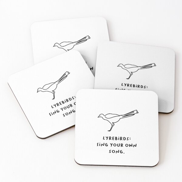 Item preview, "Lyrebirds: Sing Your Own Song." designed and sold by RM-Journey.