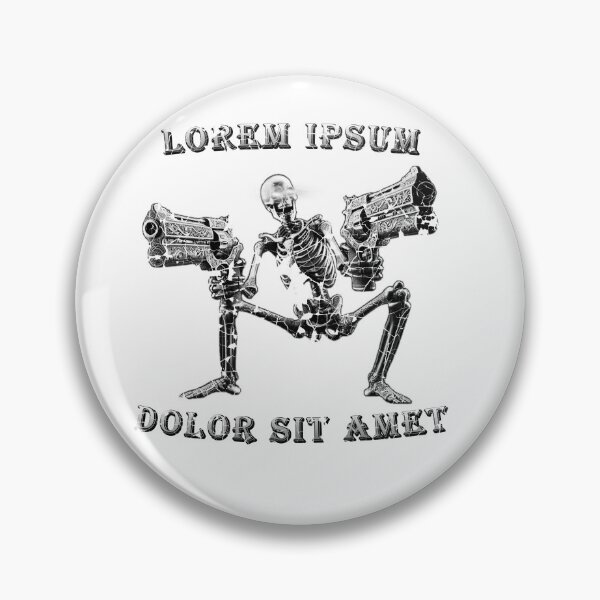 Item preview, LOREM IPSUM skeleton - cracked print designed and sold by ElNotabot.