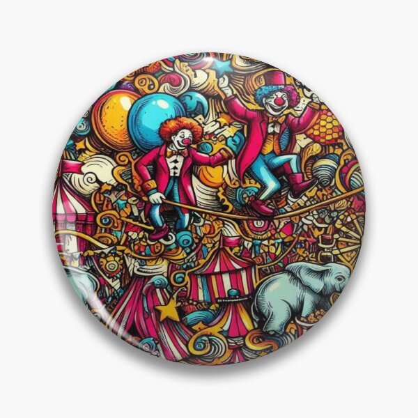 Item preview, Circus Dreams Doodle Mashup designed and sold by Imaginarium of Chaos falcon88 .