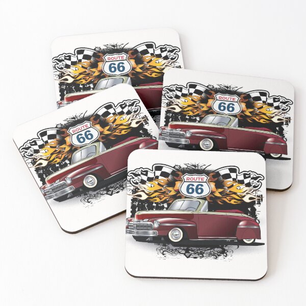 Item preview, Route 66 Racing 46 Mercury designed and sold by ArtWithImpact.