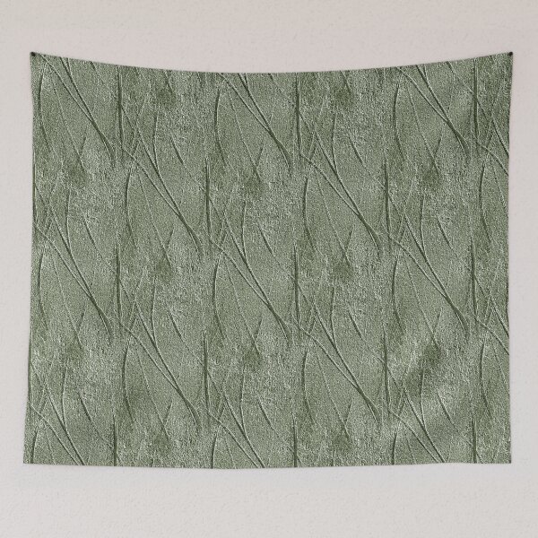 Item preview, Bohemian Foliage Pattern in Monochromatic Green designed and sold by Artistestella.