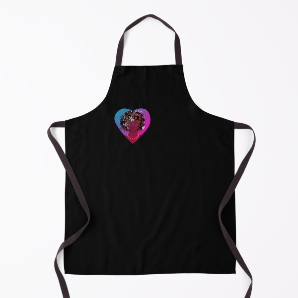 Item preview, Elegant Flowered Afro Vibrant Heart version designed and sold by ClearAndHappy.