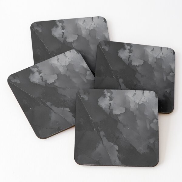 Item preview, Abstract monochrome art with dynamic textures and shades designed and sold by homydesign.