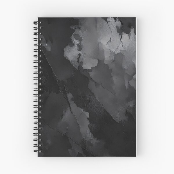 Item preview, Abstract monochrome art with dynamic textures and shades designed and sold by homydesign.