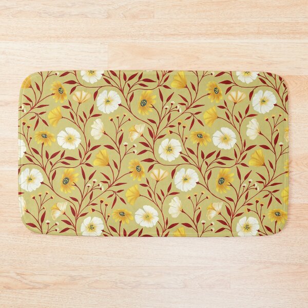 Item preview, White and yellow flower designed and sold by Mgcn.
