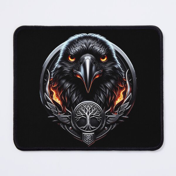 Item preview, Raven And Tree Of Life designed and sold by DeimosArtIntl.