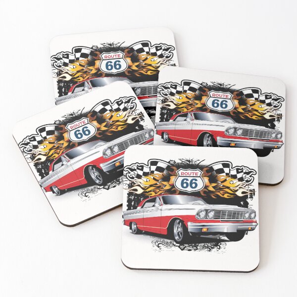 Item preview, Route 66 Racing 65 Fairlane designed and sold by ArtWithImpact.