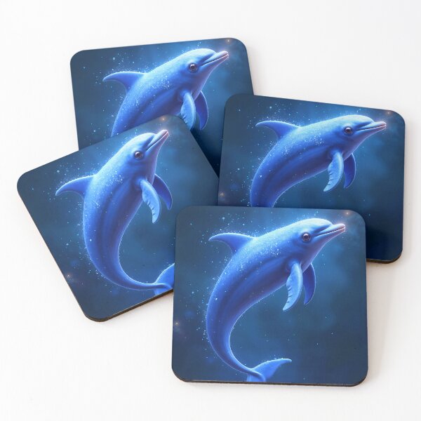 Item preview, The Blue Celestial Fantasy Dolphin designed and sold by TheArtOfPat.