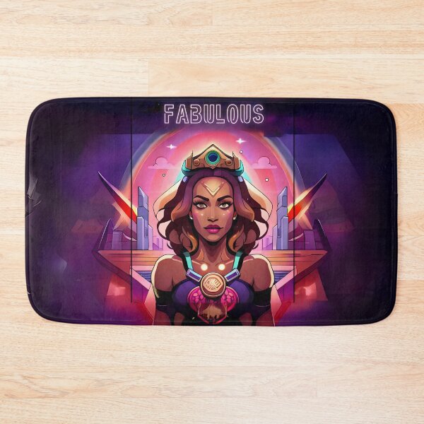 Item preview, Fabulous Pink & Purple Cyberpunk Cosmic Tribal Goddess Queen designed and sold by Melan Designs.