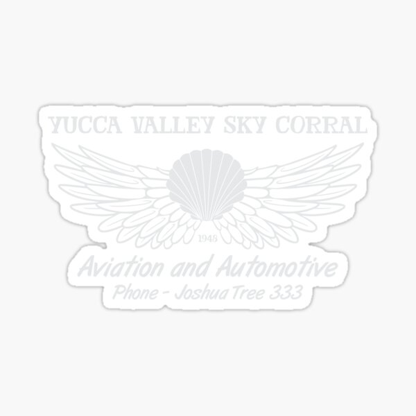 Item preview, Yucca Valley Sky Corral 1948 designed and sold by SolStrains.