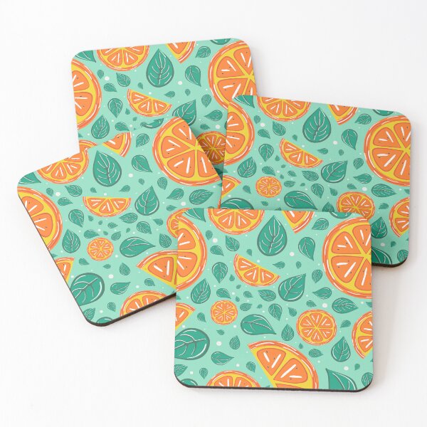 Item preview, Patrón de cítricos: naranjas designed and sold by Nathifa Simon.