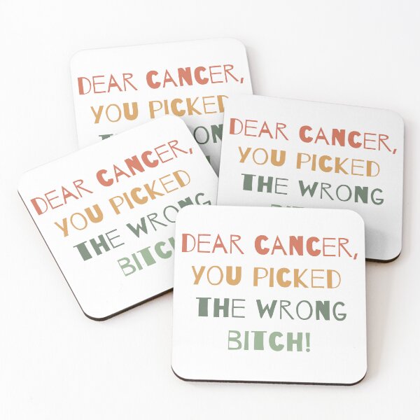 Item preview, Dear Cancer, You Picked The Wrong Bitch, health awareness designed and sold by faridman.