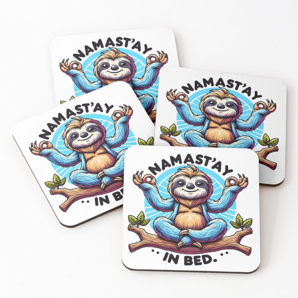 Item preview, Namast'ay in Bed designed and sold by Ginngers.