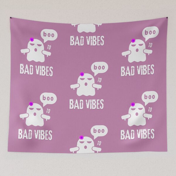 Item preview, Ghost of Disapproval – Boo to Bad Vibes! designed and sold by littlecatpaw.