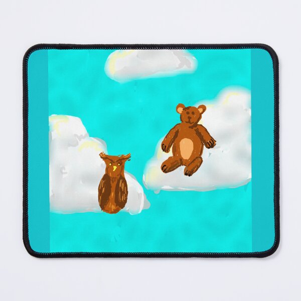 Item preview, Owl and Bear in the Clouds designed and sold by DancingCreek.