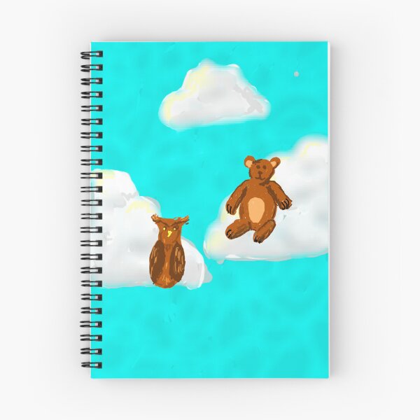 Item preview, Owl and Bear in the Clouds designed and sold by DancingCreek.