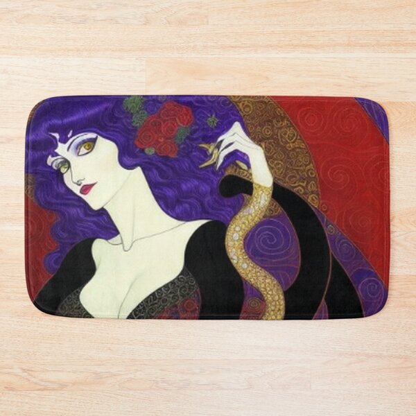Item preview, Abstract Serpent Lady Art designed and sold by TheDarkWardrobe.