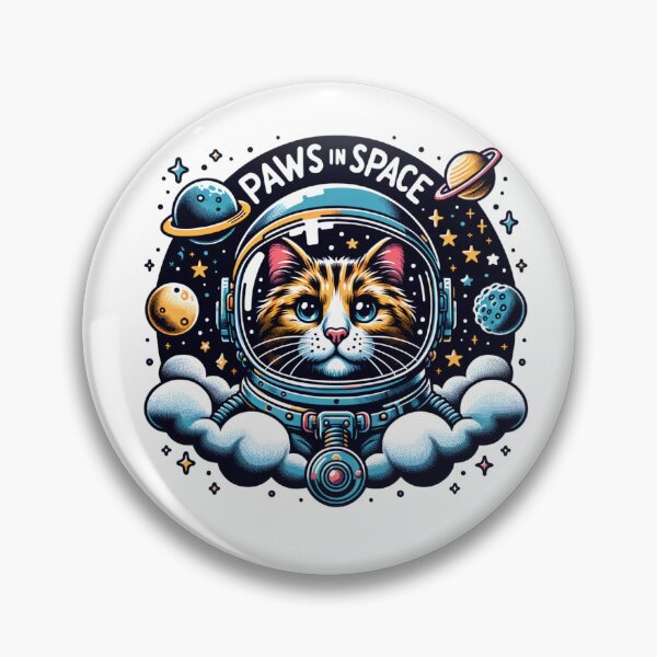 Item preview, Astronaut Cat  designed and sold by Ginngers.