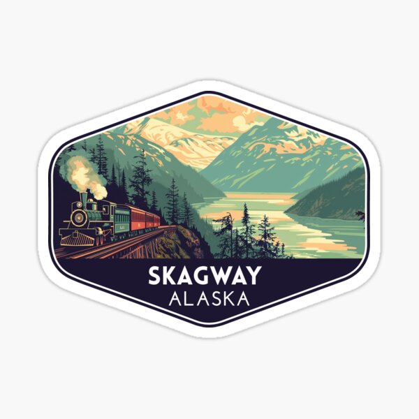 Item preview, Skagway Alaska Travel Art designed and sold by electricninja.