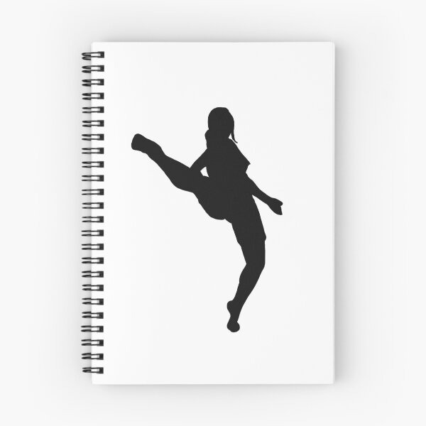 Item preview, Karate Girl Doing Twist Kick (Pitchagi) designed and sold by Jay Cook.