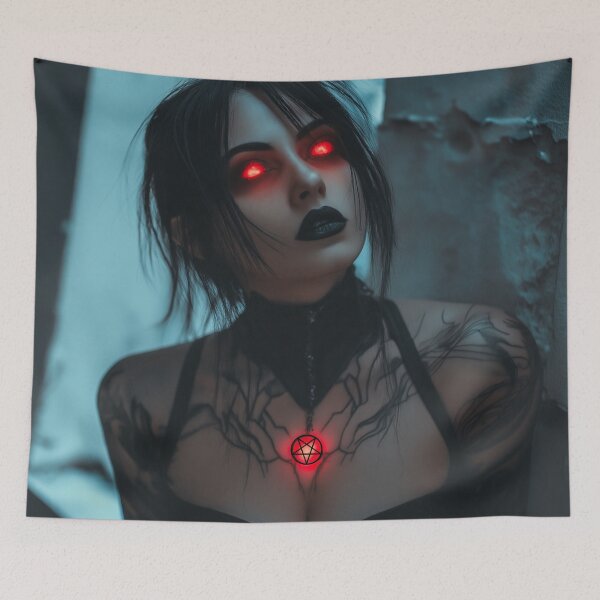 Item preview, Glowing Eye Goth designed and sold by CursedbyLilith.