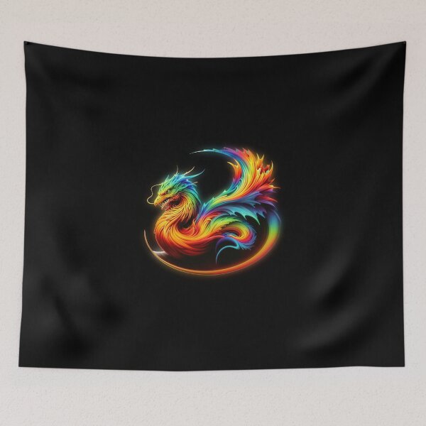 Item preview, flame dragon designed and sold by LevonsCrazyArt.