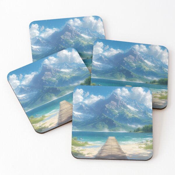 Item preview, Calm Mountain Lake designed and sold by Carbon-Beaver.