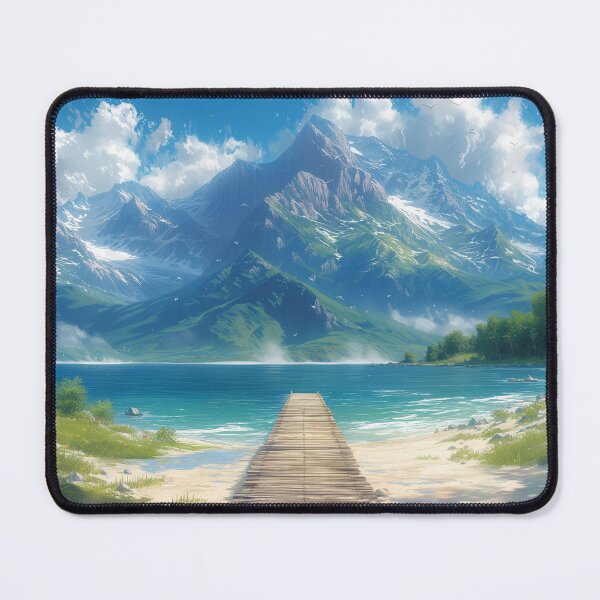 Item preview, Calm Mountain Lake designed and sold by Carbon-Beaver.