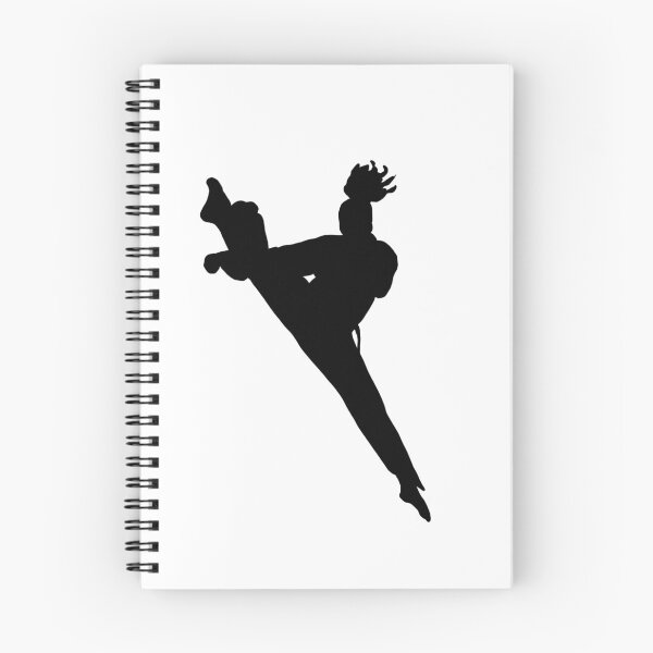 Item preview, TKD Girl Flare Kick Silhouette designed and sold by Jay Cook.