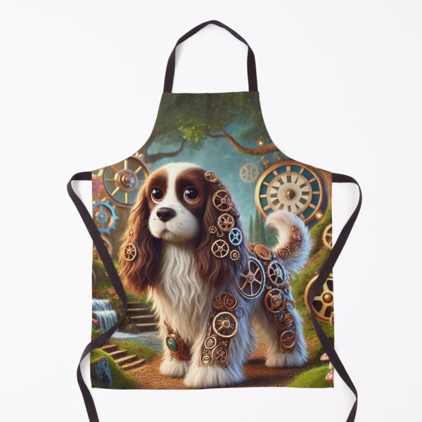Item preview, Steampunk English Springer Spaniel designed and sold by Sillytoe.