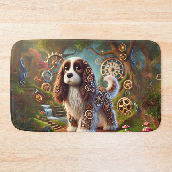Item preview, Steampunk English Springer Spaniel designed and sold by Sillytoe.